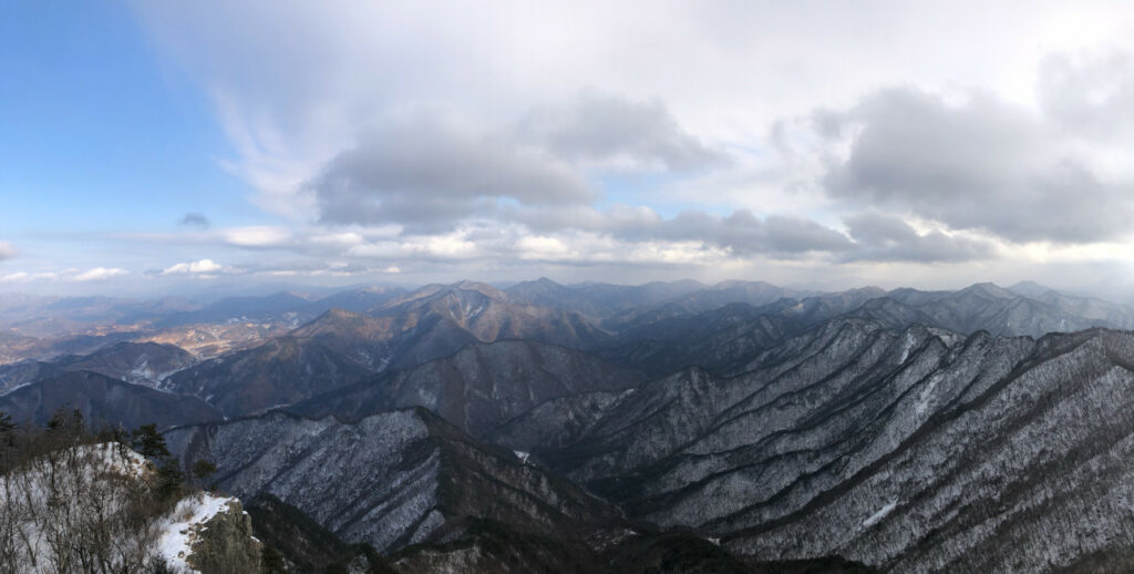 the veiw from top of waraksan